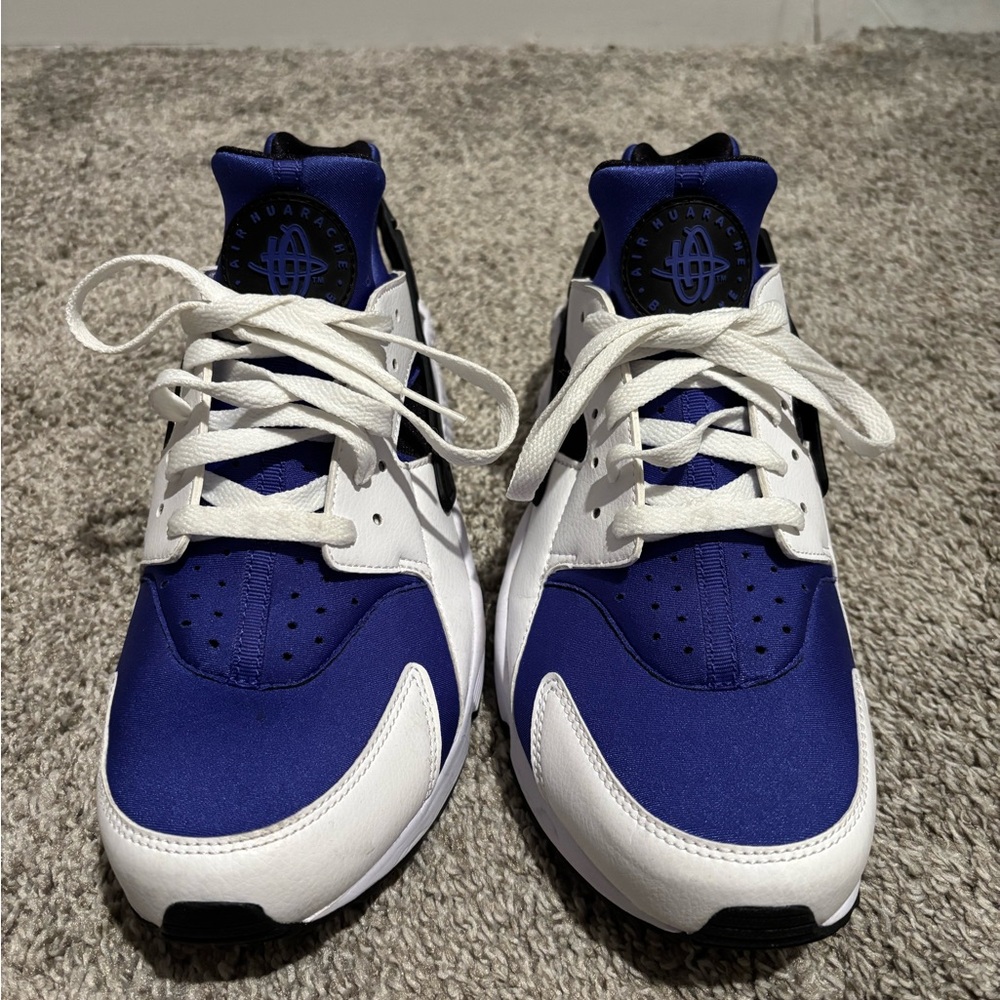 Nike Blue and White Sneakers